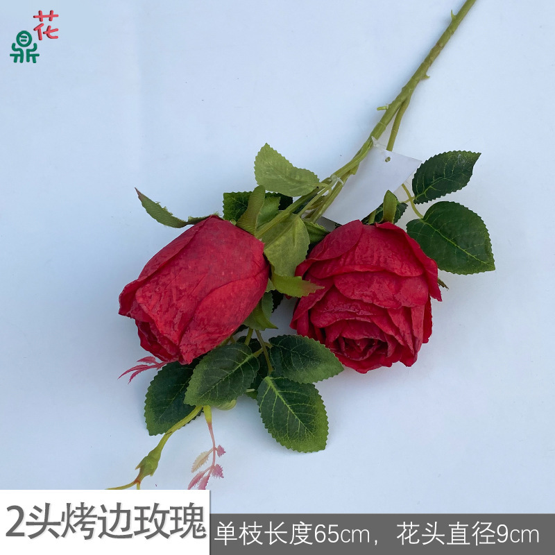 2-headed roasted rose GY red