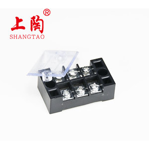 Bloque de terminales fijo Tb-2503 600V 25A 3P Terminal de tornillo Conector modular Bloque de terminales - Product Image 4