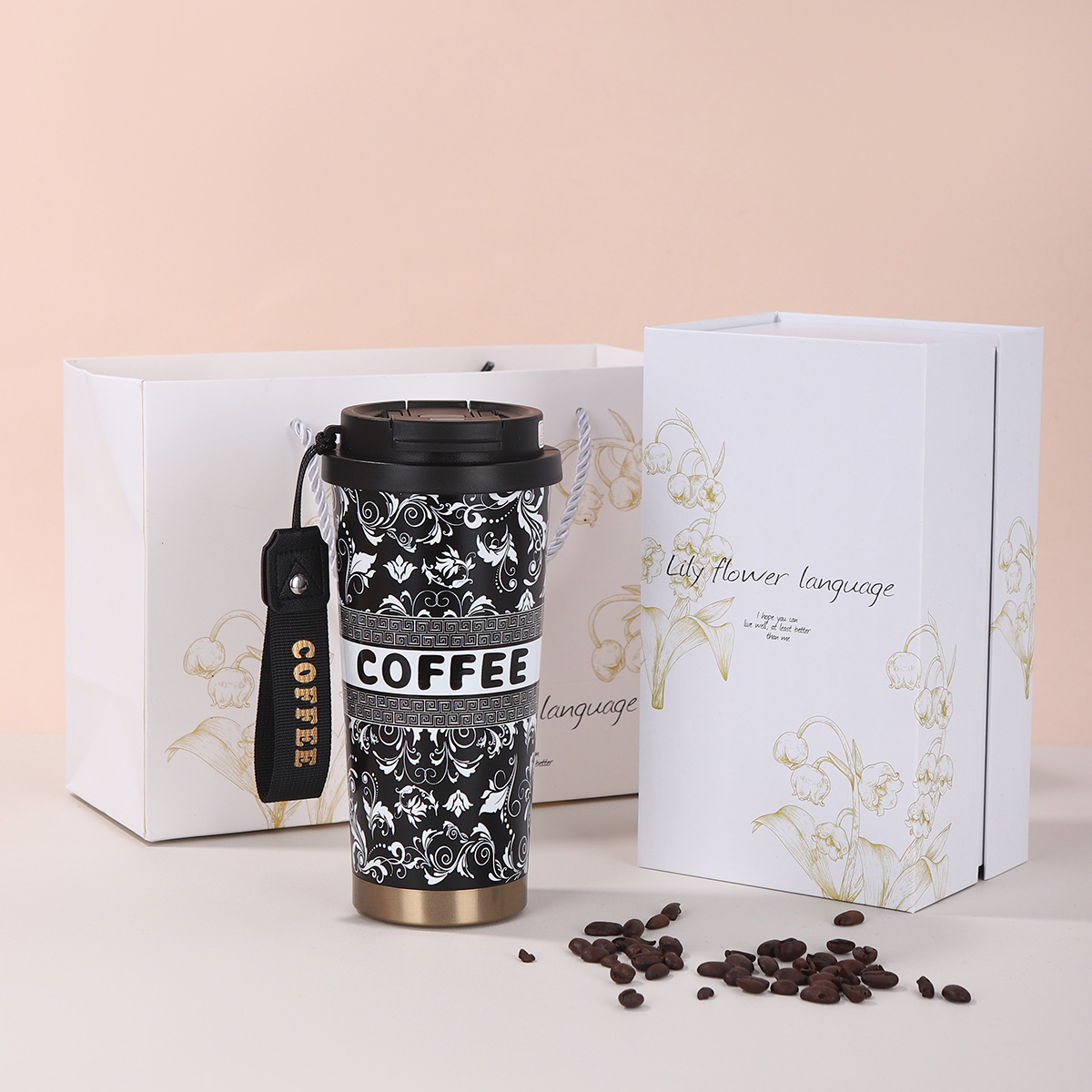 06 black gift box package