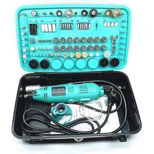 388PC Rotary <strong>Grinder</strong> Kit Electric Mini <strong>Grinder</strong> with Variable Speed 130W Engraving <strong>Tool</strong> Accessory for DIY