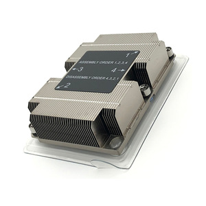 Rectangular Cooling Chip Server <strong>Heatsink</strong> LGA3647 Rectangular Motherboard Slot <strong>1U</strong> <strong>Heatsink</strong> CPU air Cooler - Product Image 4