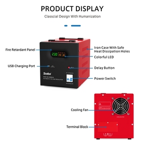 Stabilizer SVR-15K Long Time <strong>Backup</strong> Support,desk Type Pure Sine Wave <strong>Computer</strong>, Air Condition for Home <strong>Use</strong> - Product Image 6