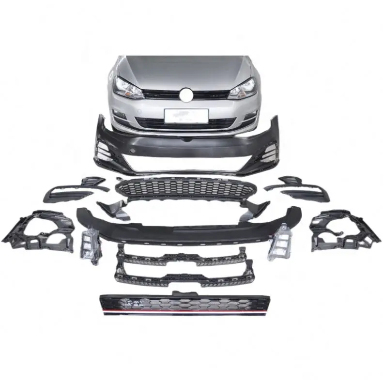 Parti automobilistiche GOLF 7 Body Kit paraurti anteriore per Volkswagen VW GOLF 7 MK7 Upgrade GOLF GTI MK7.5 Body Kit