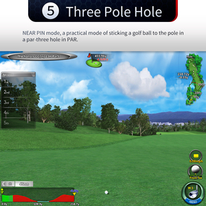 PGM mô phỏng GOLF cho màn hình 3D gia đình với màn hình khởi động & Phân Tích Swing mùa đông hệ thống đào tạo trong nhà các khóa học ảo - Product Image 5