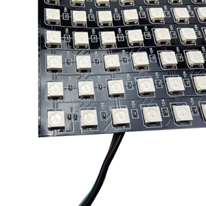 WS2812B LED-Matrix bildschirm RGB 5050SMD 8x8 8x32 16x16 64 256 Pixel Flexibel Individuell adressierbares LED-programmiertes Panel DC5V - Product Image 6