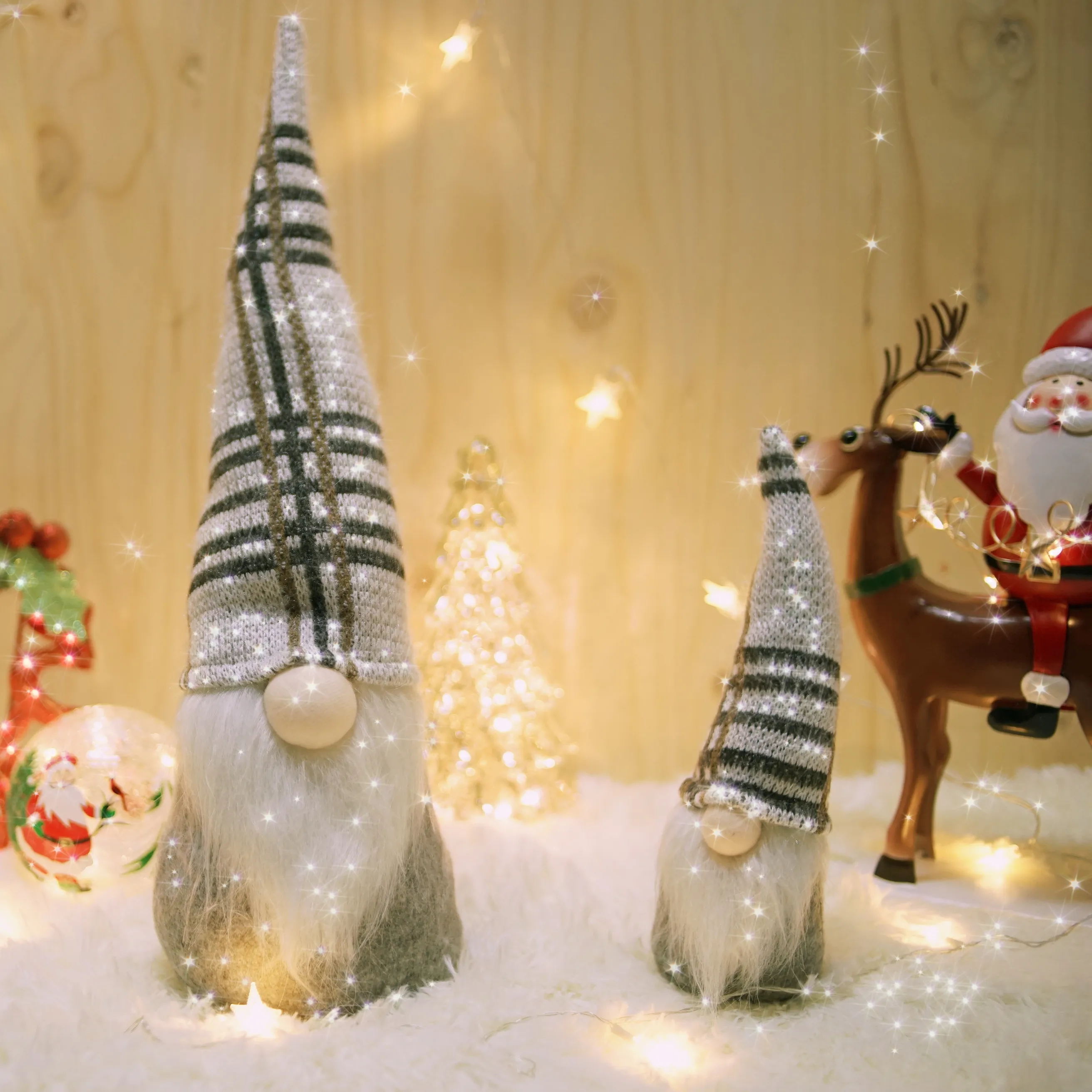 Хит продаж, тканевая кукла эльф, рождественские украшения гнома для домашнего декора, 2022 рождественские украшения