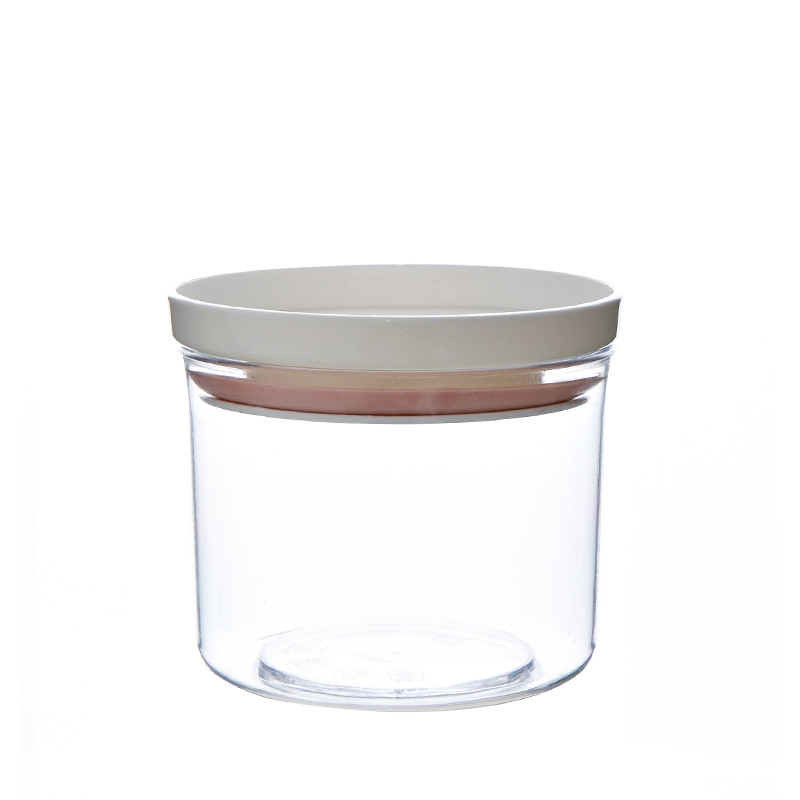 250ml small pink round grain container