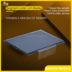 Shenzhen Factory Segment Code LCD-Bildschirm Schöne Farben benutzer definierte Segment Code LCD-Anzeige 7 Segment LCD-Displays zum Anzeigen - Product Image 2