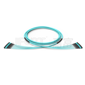 72 çekirdekli MPO-MPO Fiber konektör OM3 3m çok modlu yüksek yoğunluklu ağ Jumper kablosu yüksek yoğunluklu veri merkezi iletişim kabloları - Product Image 3