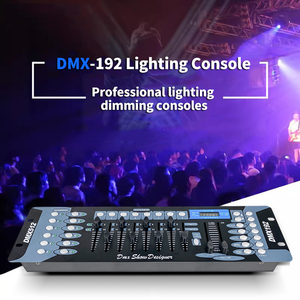 Mini consola de iluminación de escenario LED DMX512 con salida de 4 canales 8A 12V 220V atenuadores interruptor Manual controlador Dmx192 a precio de fábrica - Product Image 3