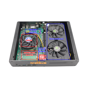 10Th Gen Intel Core I9-10980HK Mini PC 2*HD 2*DP Dual LAN 8USB <strong>Desktop</strong> <strong>Computer</strong> Win11 Fan Gaming Tiny PC - Product Image 2