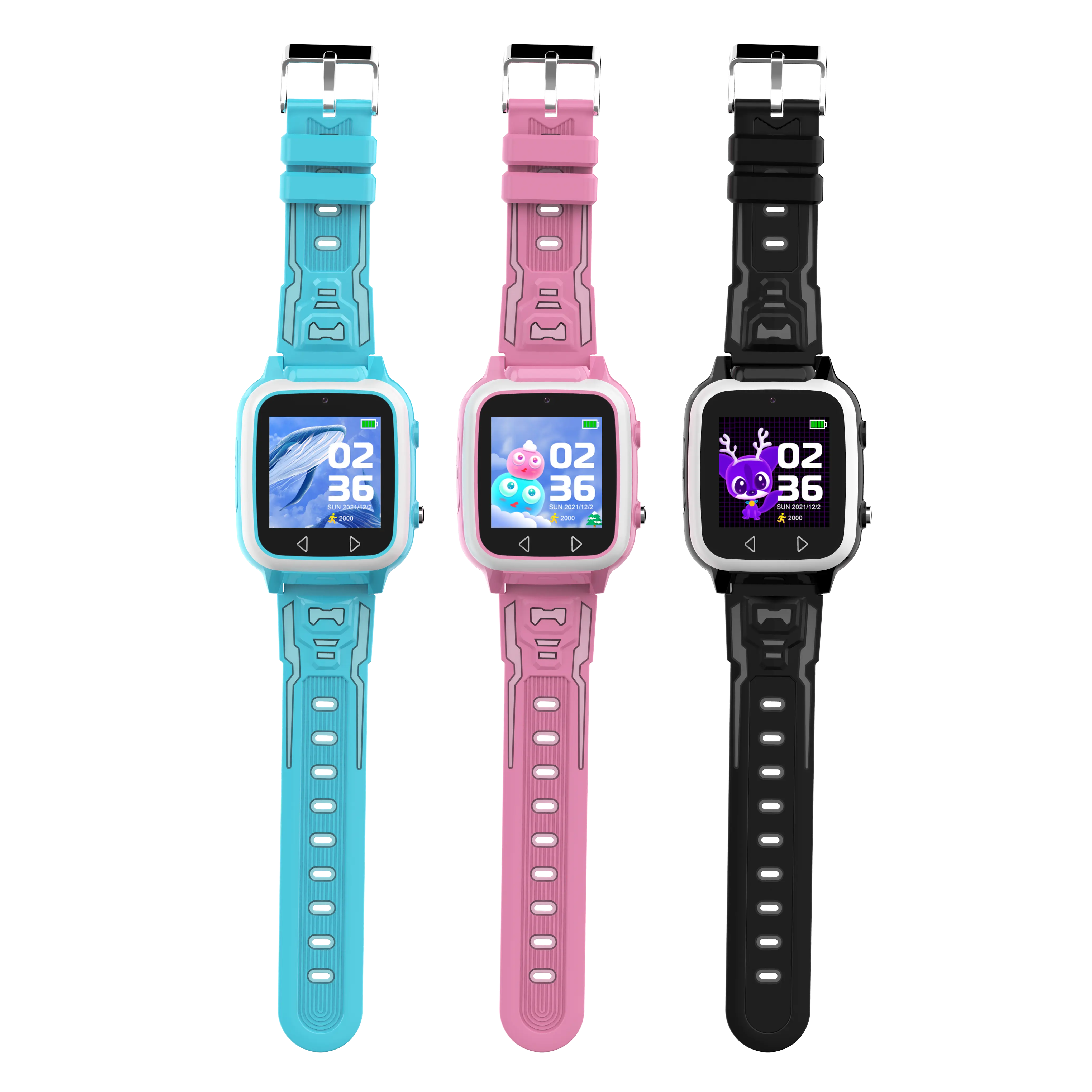 High-Speed Netwerk 4G Smartwatch Touchscreen Gps Wifi Locatie Kids Smart Watch Op Voorraad Met Camera