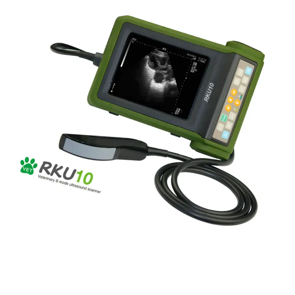 Scanner per macchina ad ultrasuoni veterinaria portatile RKU10 Kaixin ultrasuoni veterinari per bovini cavalli animali di pecora