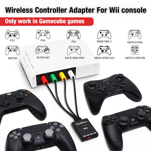 Nuevo Adaptador convertidor de transmisor inalámbrico NGC Blueretro para Nintendo GameCube compatible con PS5 PS4 Switch Xbox Controller - Product Image 3