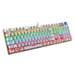 Hot Sales 104 <strong>Keys</strong> Wired Real Mechanical RGB <strong>Keyboard</strong> <strong>Light</strong> up Backlit LED PC <strong>Computer</strong> Game Gaming <strong>Keyboard</strong> - Product Image 2