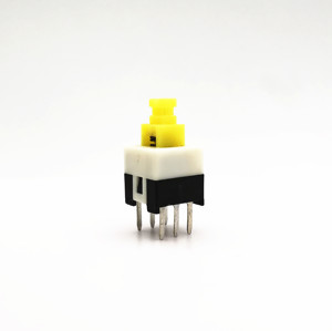 HCNHK 6pin non-latch 7x7 push button switch DPDT 7.0*7.0 millimetri buttonswitch - Product Image 2
