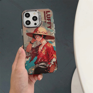 เคสโทรศัพท์สำหรับ Apple 16Promax/15/14/13/12, เคสลายการ์ตูนอนิเมะแฟชั่นเคสสำหรับเลนส์ชุบเงินสองชั้น - Product Image 6