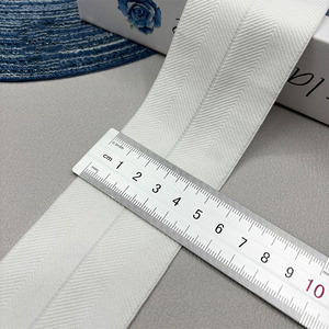 1.5-5.0cm <strong>Herringbone</strong> Black and White Nylon <strong>Herringbone</strong> <strong>Elastic</strong> Band with Double Arrow Edge