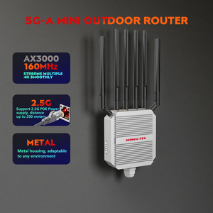 SDX75 5g Outdoor CPE AX3000 Dual-band WiFi6 Dual SIM POE Power AX3000 2.5G Port VPN Suitable for Global 4G/5G <strong>Networks</strong> - Product Image 3