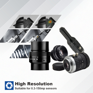 เลนส์ Fa ราคาประหยัดเลนส์5ล้านพิกเซล1/1.8 "CCD/CMOS โฟกัสคงที่มาตรฐาน S-Mount C-mount เลนส์อุตสาหกรรมสำหรับระบบการมองเห็น - Product Image 2