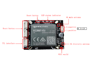300 Mbit/s 4g Router PCBA Embedded Lot Modul Drahtloses Modul mit Sim-Kartens teck platz