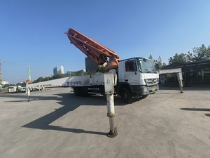 High Quality Used Zoomlion 52 Meter Concrete Mixer Pump Truck Good Condition with Engine Motor Core Components on Sale in <strong>Dubai</strong> - Product Image 6