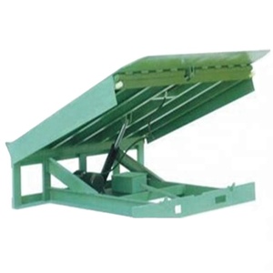 6t Hydraulic Cylinder Fixed Stationary Dock Ramp for <strong>Container</strong> <strong>Loading</strong> <strong>and</strong> <strong>Unloading</strong> Steel Dock Leveler for Truck <strong>and</strong> Forklift - Product Image 1
