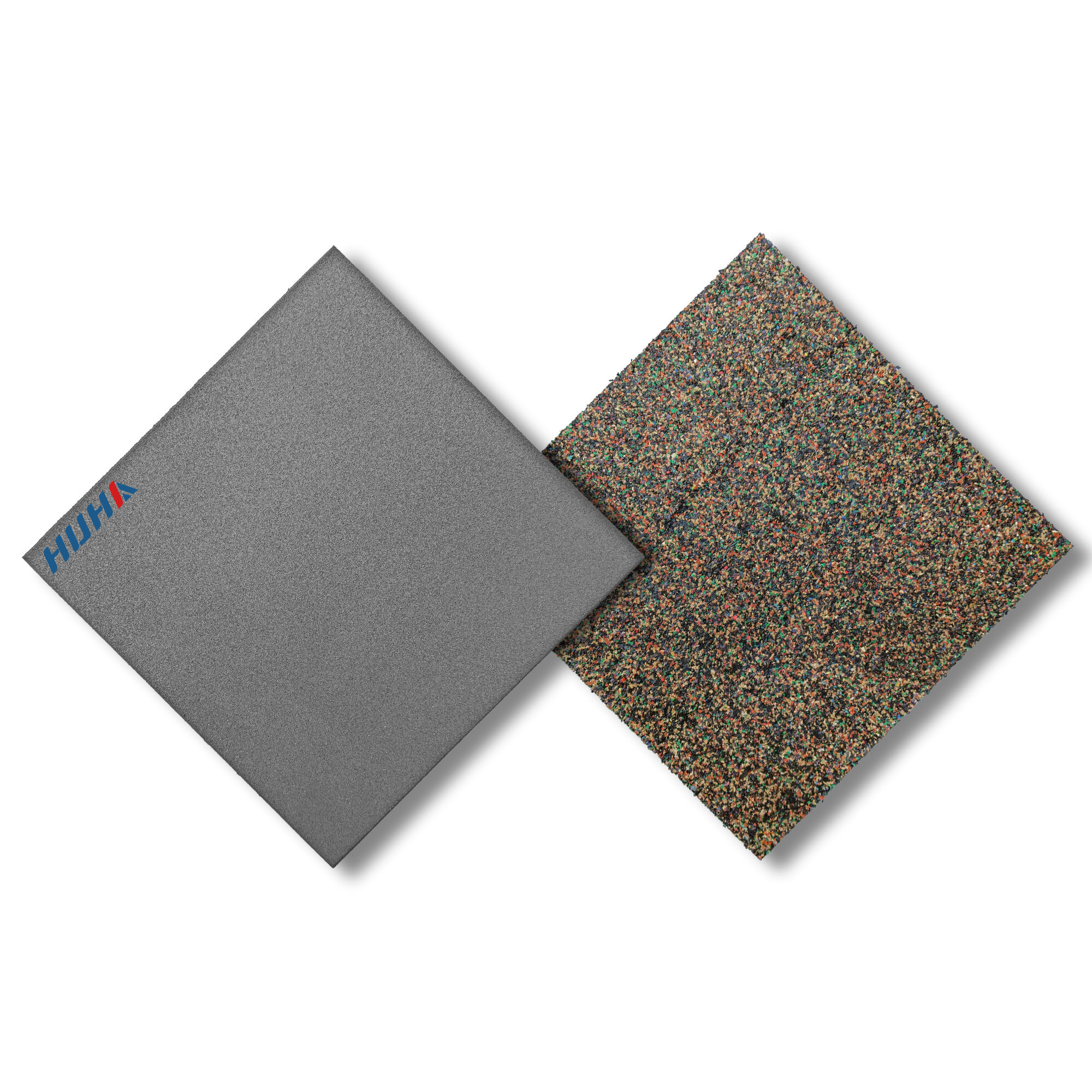 Grey, 3/4" thick, 50x50cm, Tic-Tac-Toe bottom