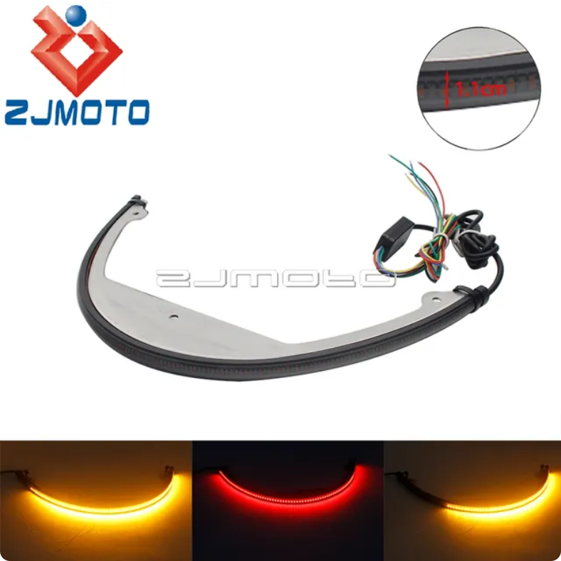 Queue de fumée LED bien rangée