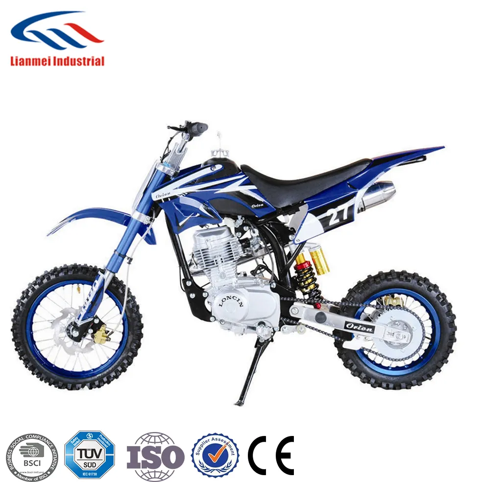 loncin off road moto a buon mercato 150cc pit bike con ce made in china