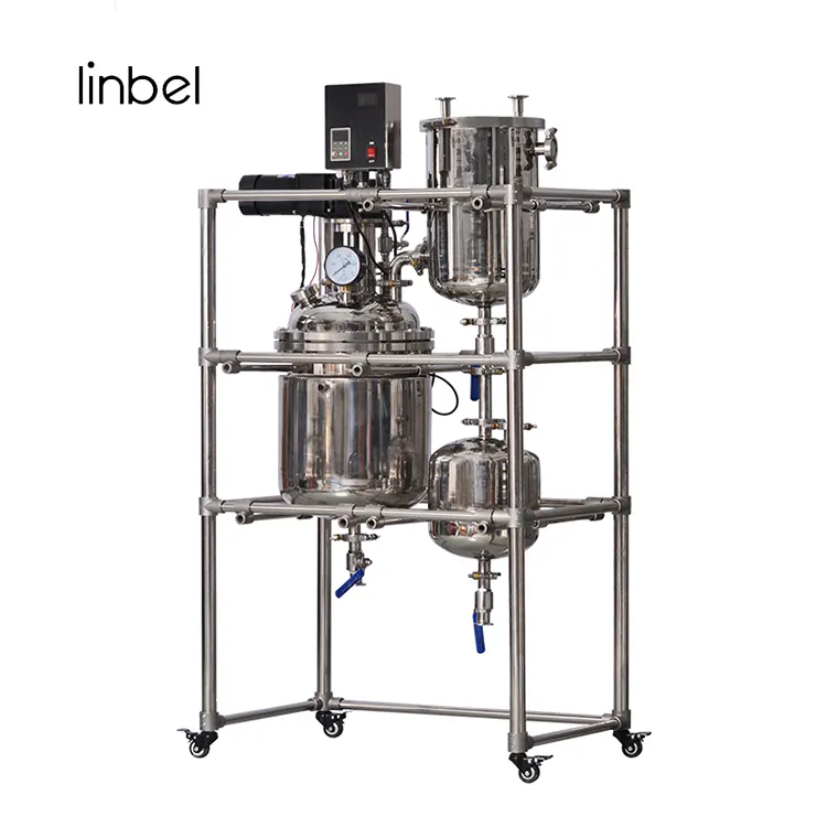 Biodiesel 핵 교반 탱크 플라즈마 열분해 스테인레스 스틸 decarboxylation 반응기 배치 가격