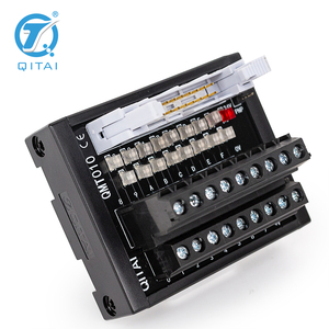 QMT010 Terminal Block <strong>Module</strong> NPN/PNP 1A DC24V 16 Bit <strong>Input</strong> <strong>Output</strong> Terminal Block PLC <strong>Relay</strong> Terminal Station With LED Light - Product Image 1