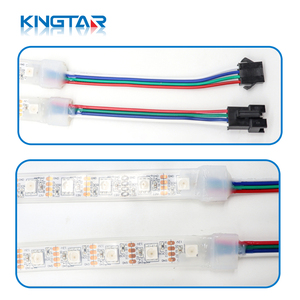 GS8208 RGB 5050 LED Pixel Strip indirizzabile singolarmente luce di striscia 60LED/m IP68 12V ingresso per la decorazione - Product Image 3