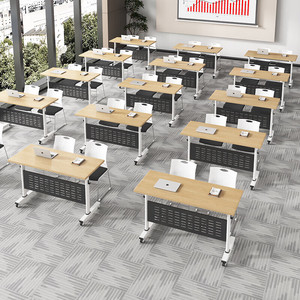 培训桌椅组合移动会议桌会议室桌子拼接桌 - Product Image 2