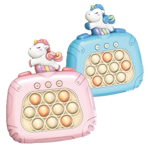 Kids Quick Puzzle Game unicorn Fast Push Bubble Game <strong>Light</strong> <strong>up</strong> Pop <strong>It</strong> Pro Quick Push Toys for Children - Product Image 1