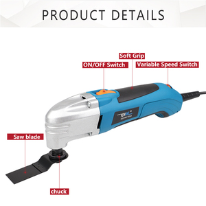 NEWONE 300W <strong>Multi</strong>-master <strong>Oscillating</strong> <strong>Tool</strong> 6 Variable Speed <strong>Multi</strong> Purpose <strong>Tool</strong> Trimmer Saw <strong>Multi</strong>-<strong>function</strong> <strong>Tool</strong> with Accessories - Product Image 4