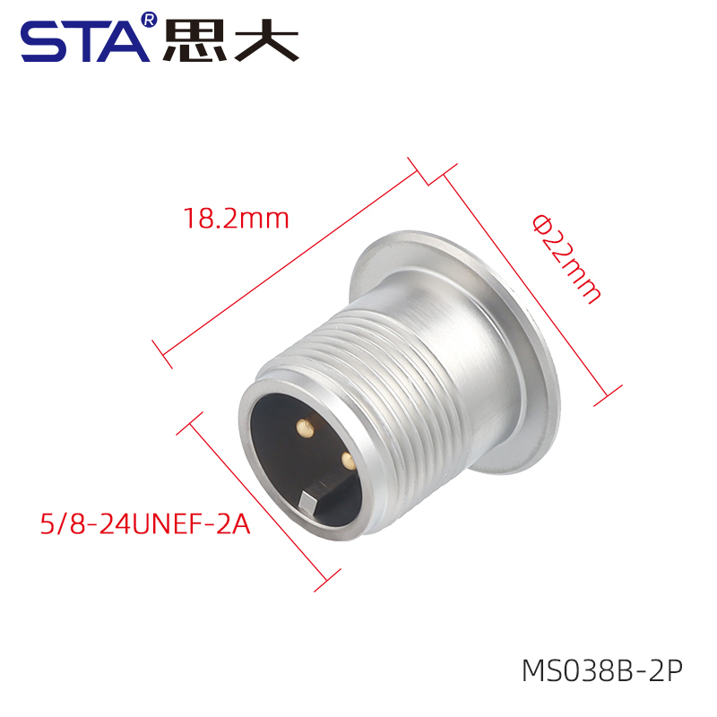 MS038B-2P 2Pin