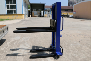 <strong>Automatic</strong> Electric Truck Mounted Forklift 300KG-960KG Capacity Portable Climbing Carrier Pallet <strong>Stacker</strong> With Manual Power Source - Product Image 5
