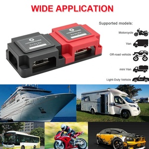 <strong>400A</strong> 48VDC Dual Modular <strong>Busbar</strong> Terminal 4 Way Copper M8/M10 Stud Battery Distribution Block for Automotive Use - Product Image 6