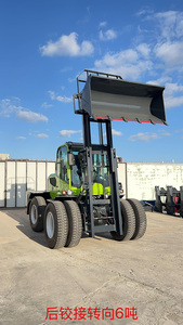 Entrega directa de fábrica de carretillas elevadoras diésel de gran tonelaje con función de elevación hidráulica - Product Image 3