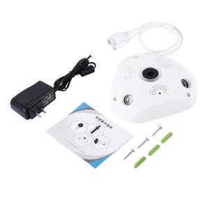 全景鱼眼3G 4G sim卡插槽360度安全ip摄像机 - Product Image 3