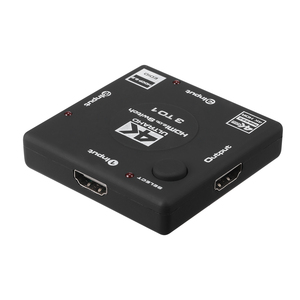 Conmutador HDMI 3 en 1 4K a 60Hz Ultra 3 puertos Conmutador HDMI HD Divisores y convertidores de video - Product Image 3