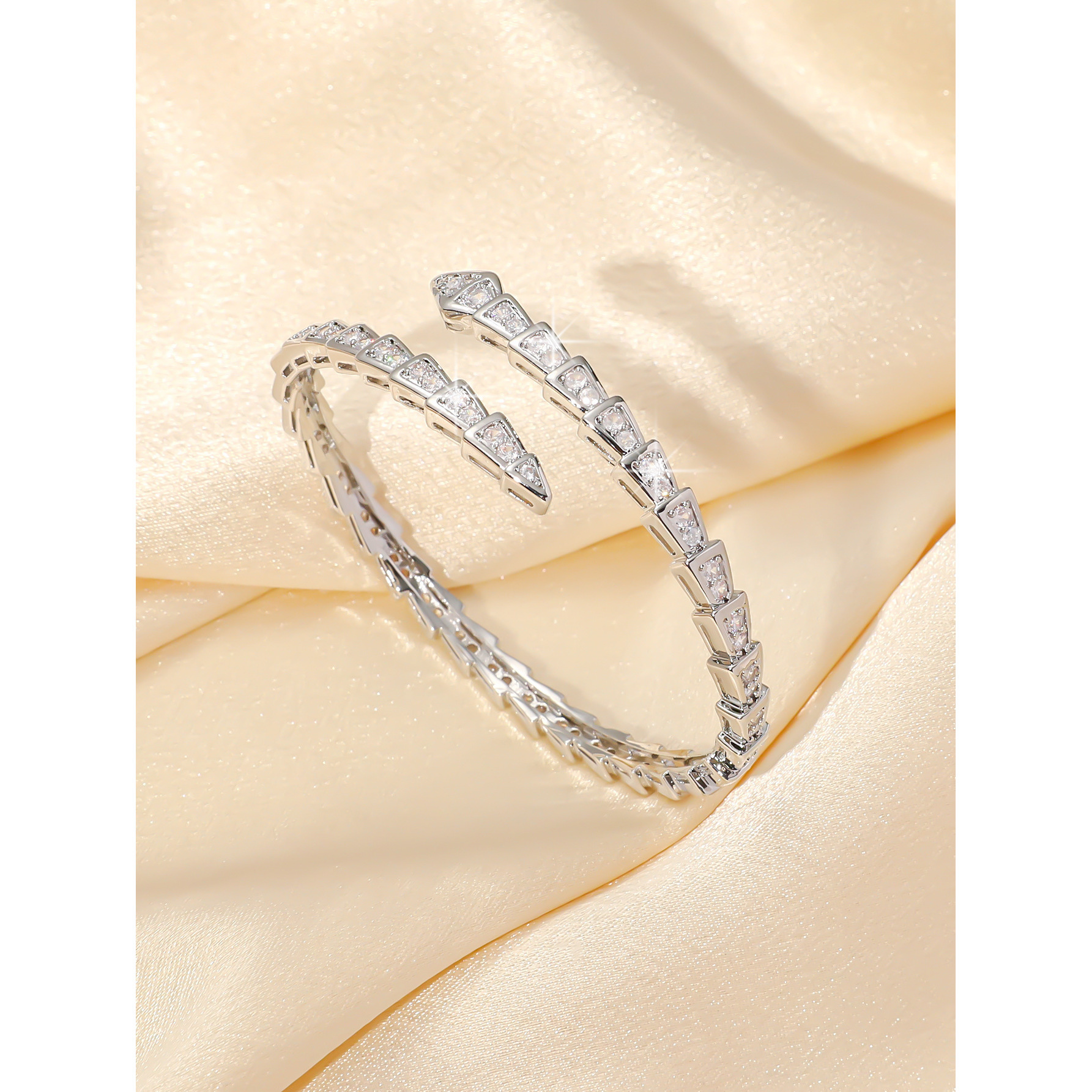 Silver One-Piece Snake