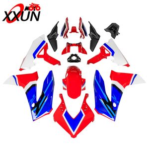 XXUN kaporta kiti Honda CBR650R <span class=keywords><strong>CBR</strong></span> 650R 2024 <span class=keywords><strong>2025</strong></span> ABS plastik motosiklet aksesuarları enjeksiyon kaporta çerçeve parçaları Set