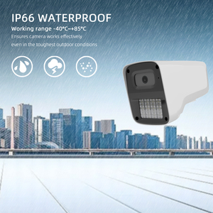 5MP IP Poe Bullet telecamera di sicurezza IP67 di rilevamento umano visione notturna a infrarossi sistema di sicurezza Cctv - Product Image 3