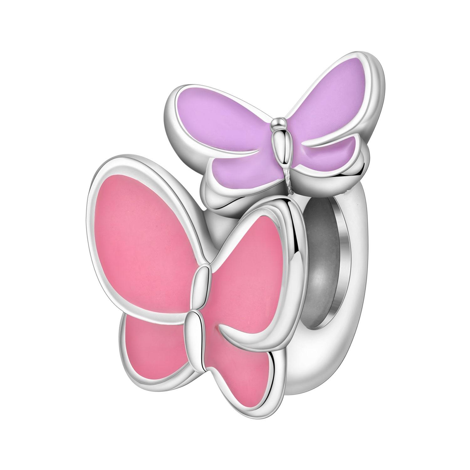 perles volantes papillon Otc1182 en argent