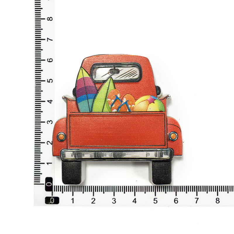 Red pickup