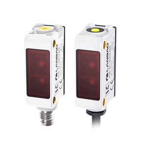 PSE forma cuadrada de gran ángulo de reflexión difusa sensor fotoeléctrico uno haga clic en Configuración distancia de detección de 10cm - Product Image 1