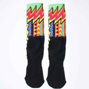 Custom 360 Degree Digital Printed Sublimation Seamless Polyester <strong>Socks</strong> - Product Image 6