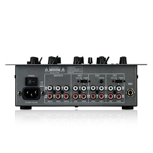 M4 Dj denetleyici USB ile ses mikseri 3 kanal ses ses mikseri konsolu - Product Image 6